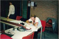 UA3VBW 1991 in Belgium at IARU HST championships