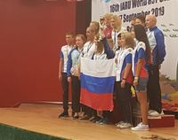 2. place team Russia