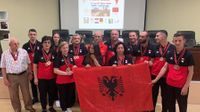 Team Albania @EUHST 2021 in Elbasan