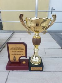 HST 2023 Trophy and World Cup